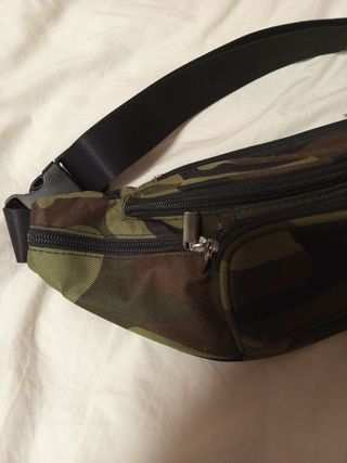Riñonera militar | Bolso cintura camuflaje
