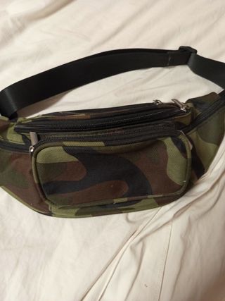 Riñonera militar | Bolso cintura camuflaje