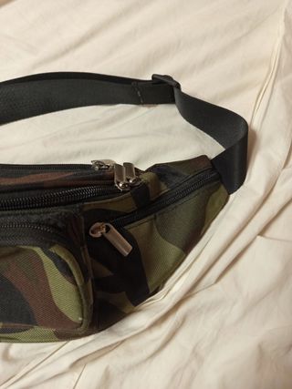 Riñonera militar | Bolso cintura camuflaje