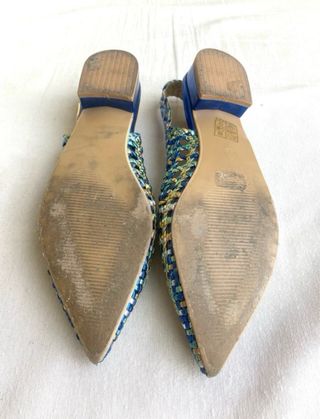 Zapatos tejidos multicolor