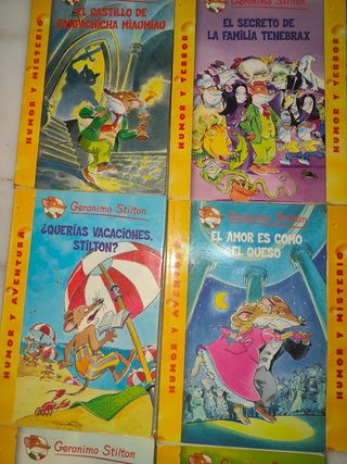 10 libros de Gerónimo Stilton 