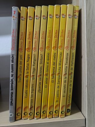 10 libros de Gerónimo Stilton 