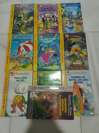 10 libros de Gerónimo Stilton 