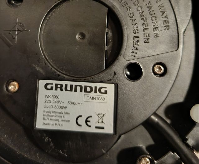 Hervidor Grundig Premium Line