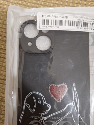 Funda negra iPhone 14 