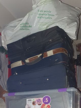 3 Maletas Viaje - Azul regalo