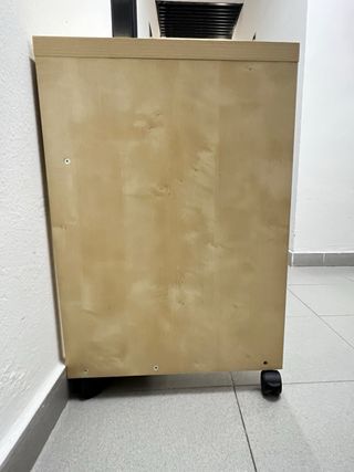 Escritorio madera beige