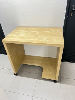 Escritorio madera beige