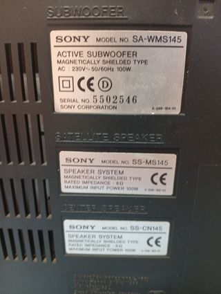 Home Cinema Sony - Sistema de Cine en Casa