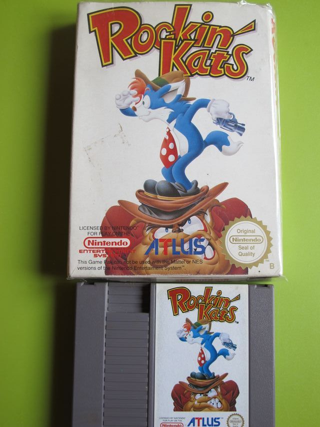 Rockin' Kats NES (PAL España) con caja
