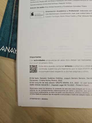 Libros 3 ESO Sanxillao