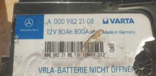 Batería Coche Mercedes 12V 80Ah FUENGIROLA 