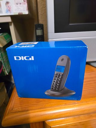 Teléfono DIGI inalámbrico - Negro