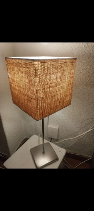 Lámpara mesa - Jute-Metal