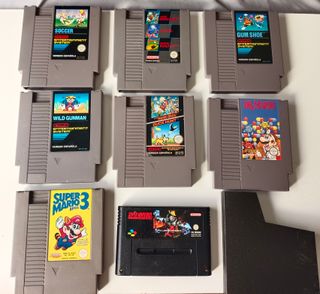 Juegos nintendo nes y supernintendo.