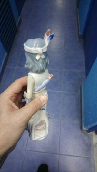 Figura porcelana india