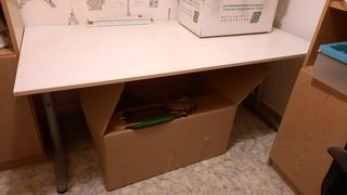 Mesa escritorio blanca