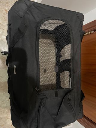 Transportín perro plegable - Negro