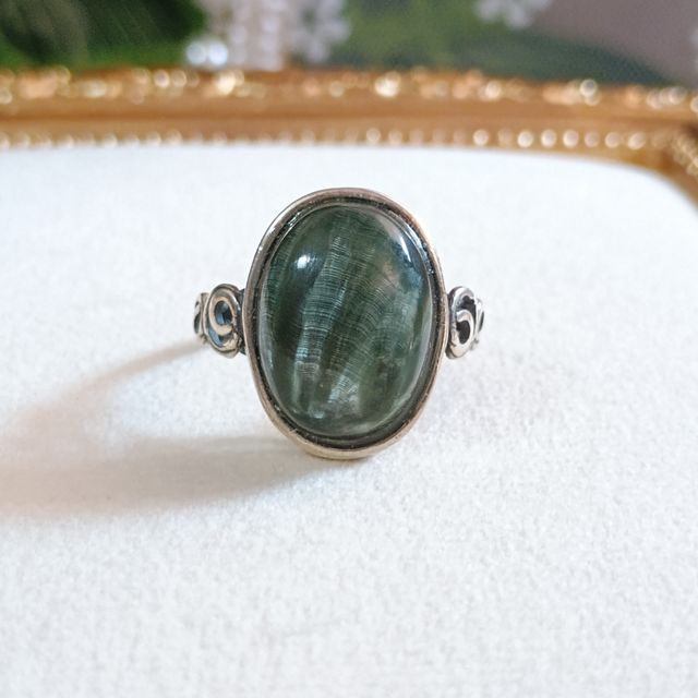 Anillo Serafinita Plata