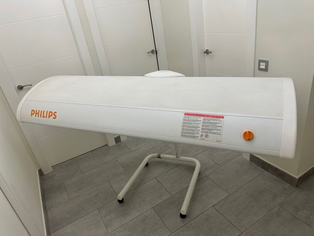 Solarium Philips blanco seminuevo.