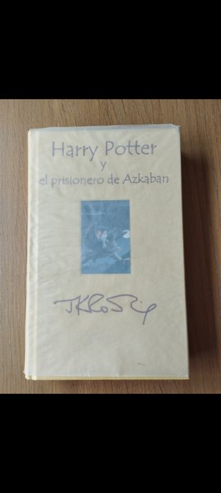Tres primeros tomos edición especial HARRY POTTER.