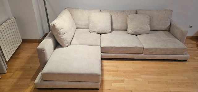 Sofá chaiselongue Kenay beige