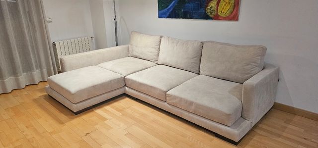 Sofá chaiselongue Kenay beige