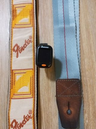 2 Correas guitarra + Afinador