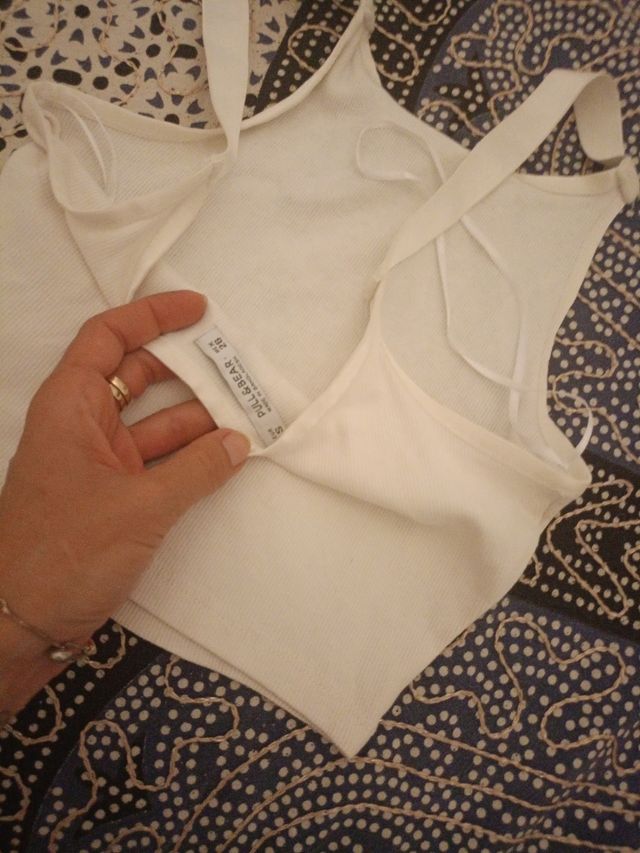 Top blanco - crop