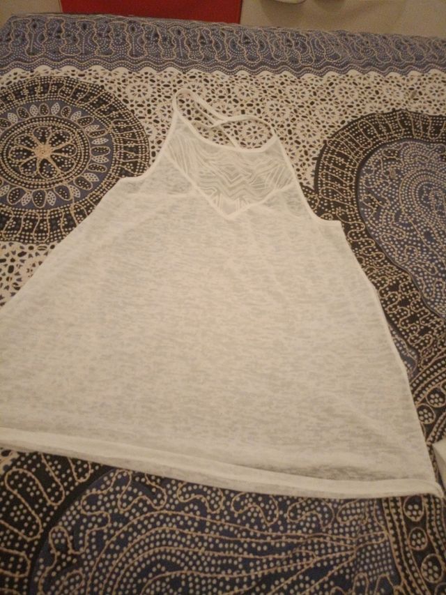 Camiseta blanca mujer - top blanco