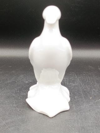 Figura pato Haviland porcelana blanca