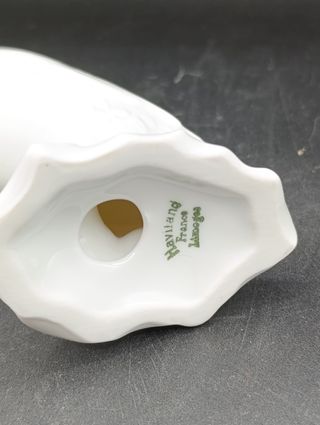 Figura pato Haviland porcelana blanca