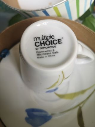 Taza café Multiple Choice