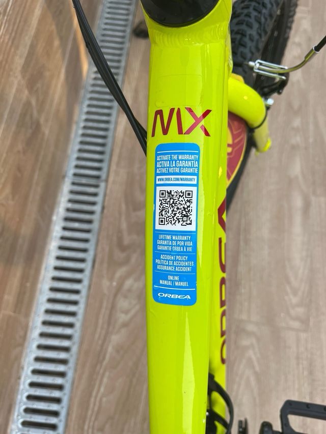 Bicicleta Orbea niño 24”.