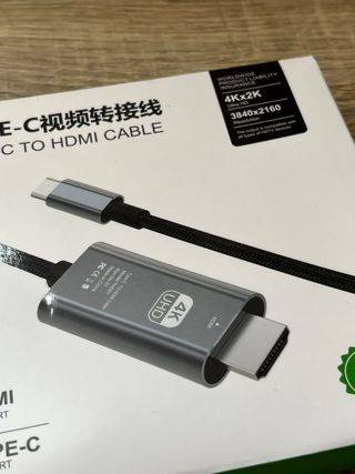 Cable Type-C a HDMI 4K
