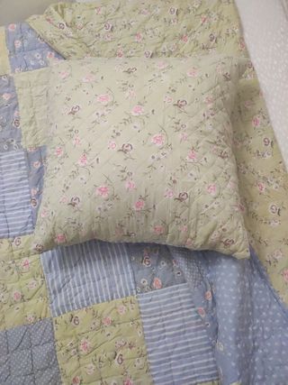 Colcha patchwork - Flores