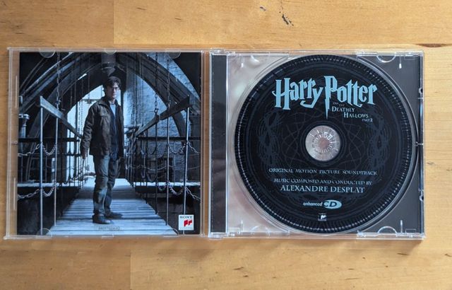CD BSO Harry Potter y las Reliquias de la muerte 2