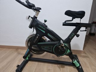 Bicicleta indoor - CECOTEC UltraFlex 25 X, Negro