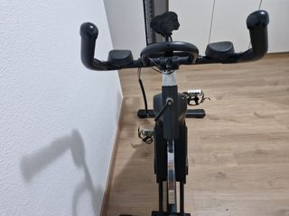 Bicicleta indoor - CECOTEC UltraFlex 25 X, Negro