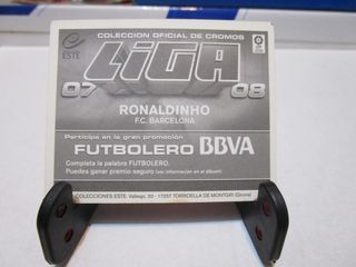 Cromo Ronaldinho FC Barcelona 2007/2008