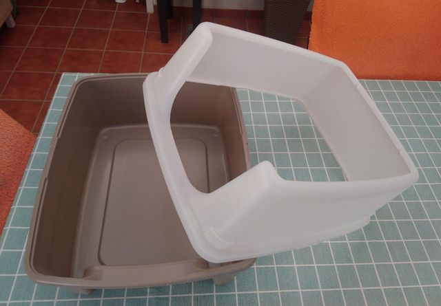Arenero para gatos - Caja higiénica