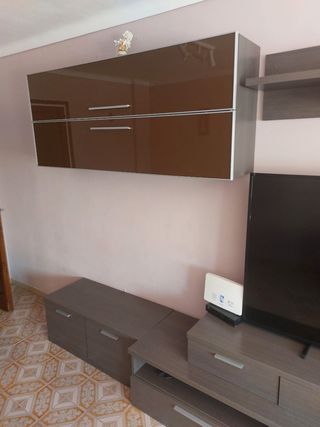 Muebles comedor marrón-gris