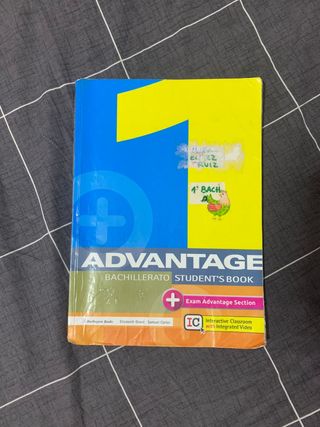 ADVANTAGE FOR BACHILLERATO 1. ST'S BOOK (2017)