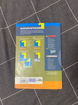 ADVANTAGE FOR BACHILLERATO 1. ST'S BOOK (2017)