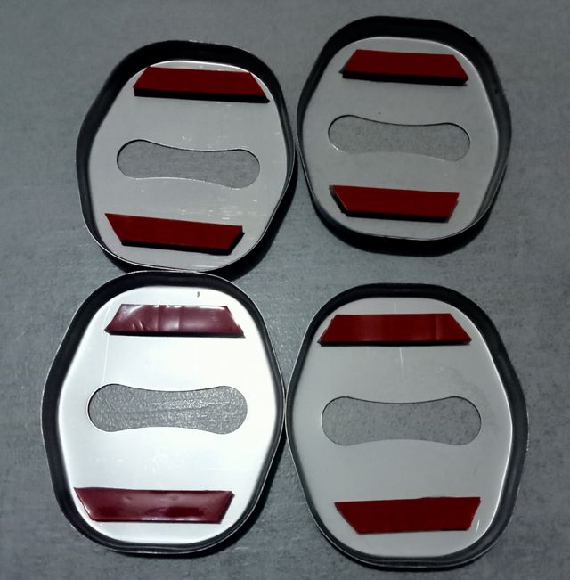 Embellecedores cerraduras coche - Azul