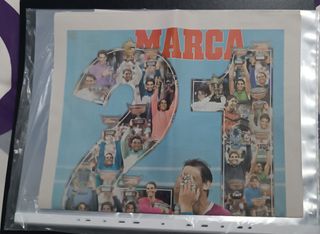 Carpeta din a3 + 10 forros + 3 periódicos 
