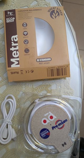 Cargador inalámbrico Metra Qi