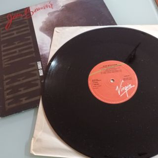 Vinilo Maxi. 45rpm. Jean Beauvoir. Feel the Heat