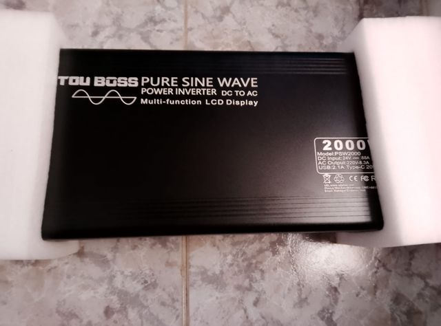 Inversor Onda Pura 2000W - 24V