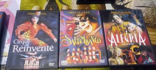 3 DVD Cirque du Soleil